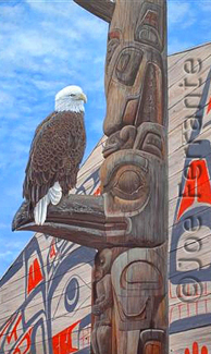 Native Spirit Eagle by Joe Ferrante